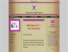 Tablet Screenshot of 71muskies.com